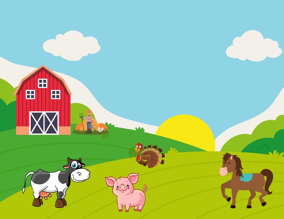 Farm Busy Book printable preview